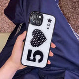 モノクロハイティーンiPhoneケース