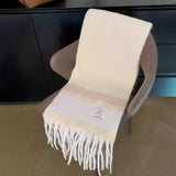 パステルマーブルマフラー