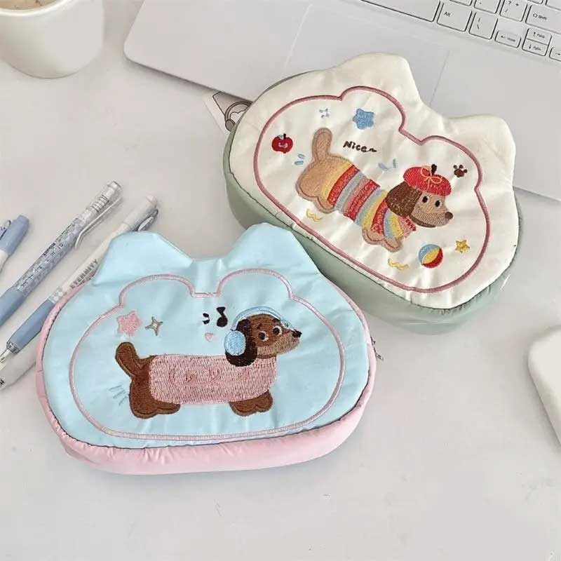 バイカラーアニマルペンケース