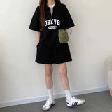 ロゴハーフジップ&ハーフパンツSET