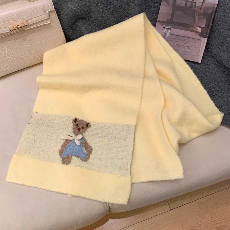 リボンベアタイトマフラー