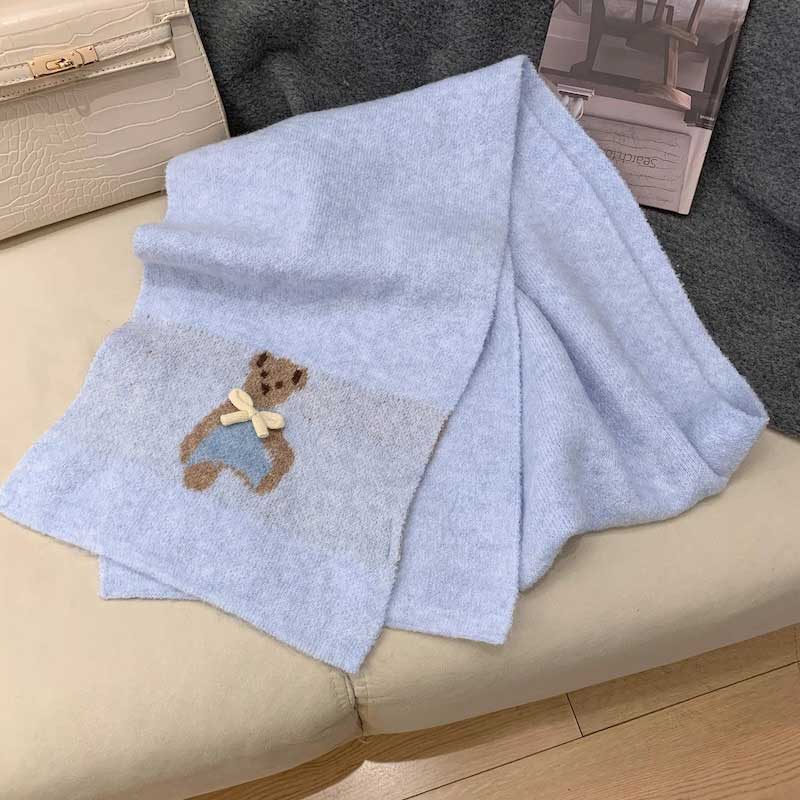 リボンベアタイトマフラー