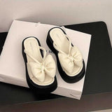 厚底メガリボンサンダル