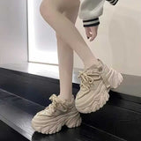厚底ベーシックタグスニーカー