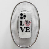 ラブドッグiPhoneケース