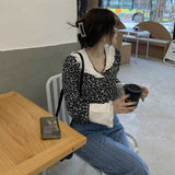 ヴィンテージカラーフラワーブラウス