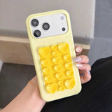 ハート吸盤カラーiPhoneケース