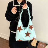 スターパターンカーブギャザーバッグ