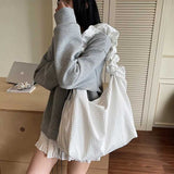 シボリネンドロストギャザーバッグ