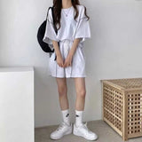 ドロップTシャツ&ハーフパンツSET