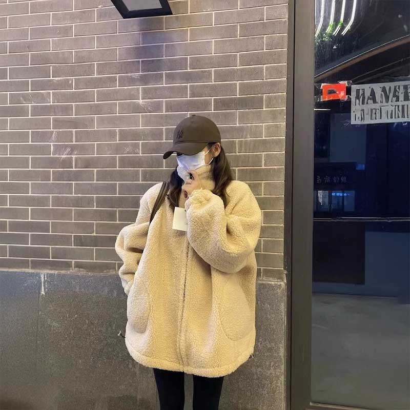 ハイネックオーバーボアジャケット