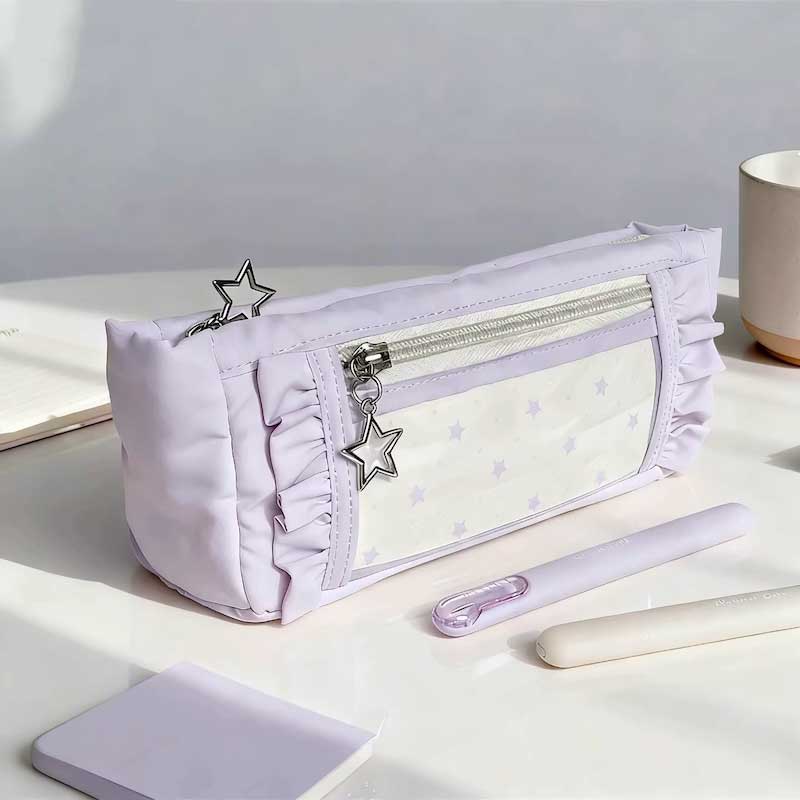 スターフリルデザインペンケース