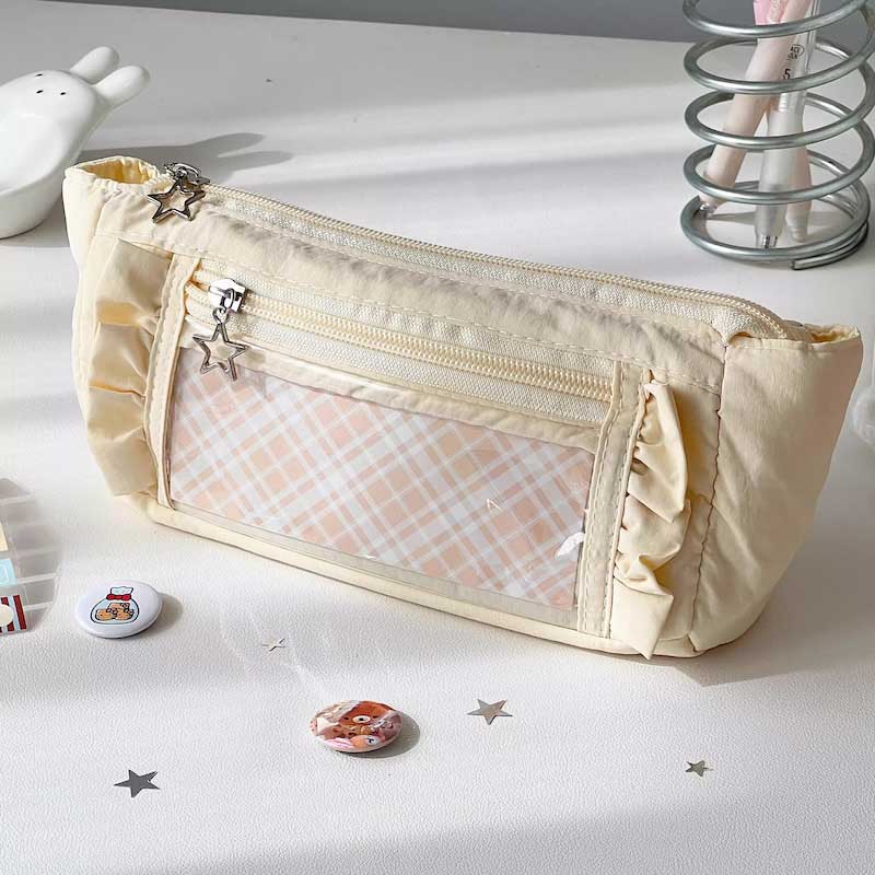 スターフリルデザインペンケース