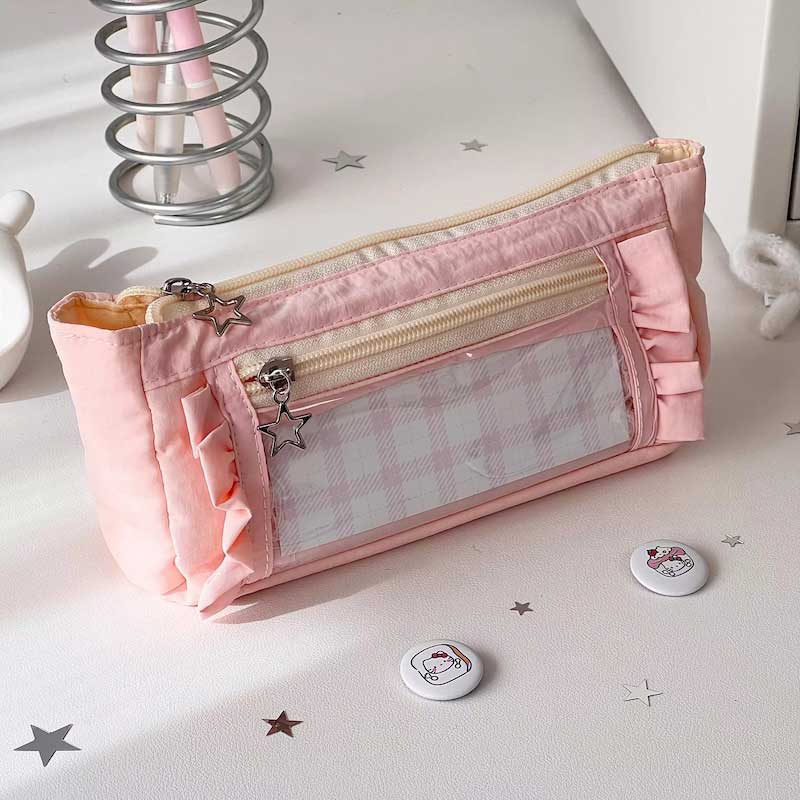 スターフリルデザインペンケース