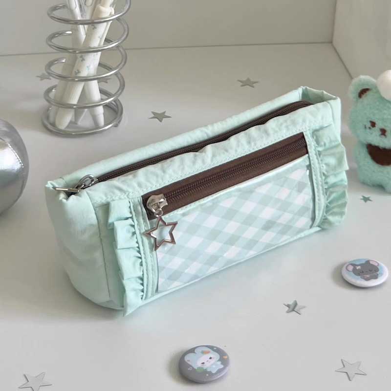 スターフリルデザインペンケース