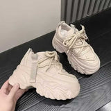 厚底ベーシックタグスニーカー
