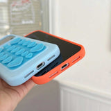 ハート吸盤カラーiPhoneケース