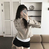 ナポレオンノーカラージャケット