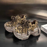 レオパードロックソールスニーカー