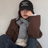 シルバープレートタグマフラー