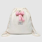 リボンチャーム付きナップザック