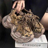 レオパードロックソールスニーカー