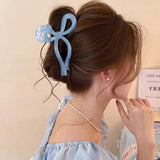 オーロラリボンヘアクリップ