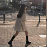 シンプルオーバーカラーシャツ