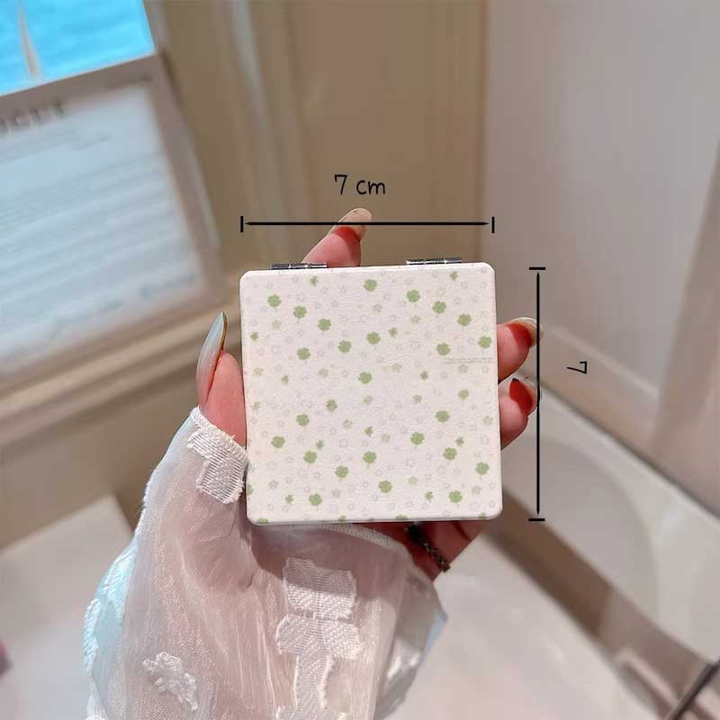 2sizeクローバーパターンミラー