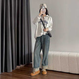 スウェードステッチスニーカー