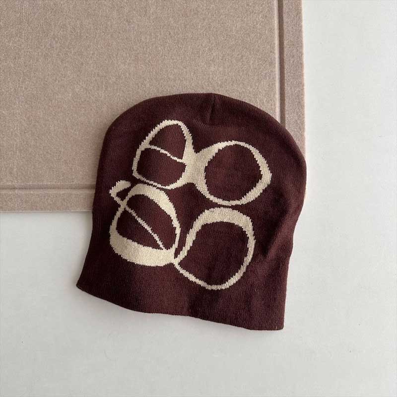 ロゴワンポイントビーニー