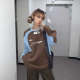 スポーツコントラストスウェット