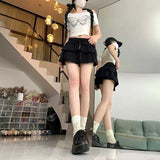 ダブルフレアスウェットスカート