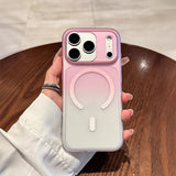 【iPhone17対応】【MagSafe対応】グラデーションiPhoneケース