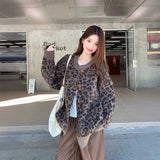 レオパードオーバーカーディガン