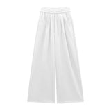 ワイドポケットアクセントドロースウェットパンツ