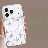 【MagSafe対応】グリッターエンジェルiPhoneケース