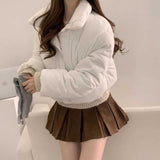 コーデュロイドロストダウンジャケット