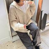 メッシュローゲージパーカー
