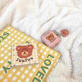 ギンガムベアミラー