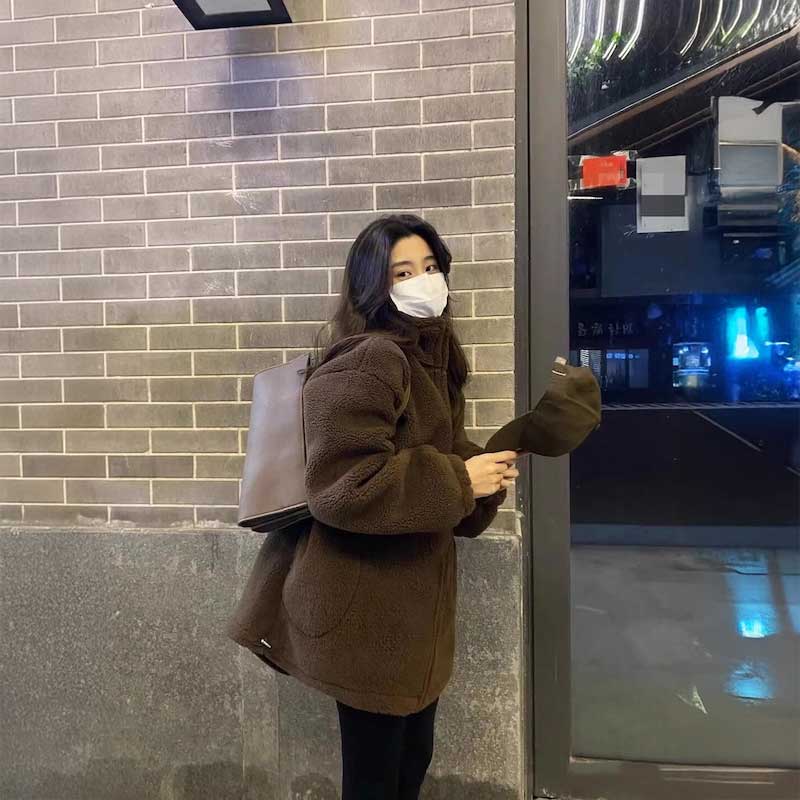 ハイネックオーバーボアジャケット