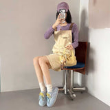 スウェードステッチスニーカー