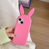 うさ耳シリコンiPhoneケース