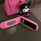 【iPhone17対応】開閉式ミラー付きガラケーiPhoneケース