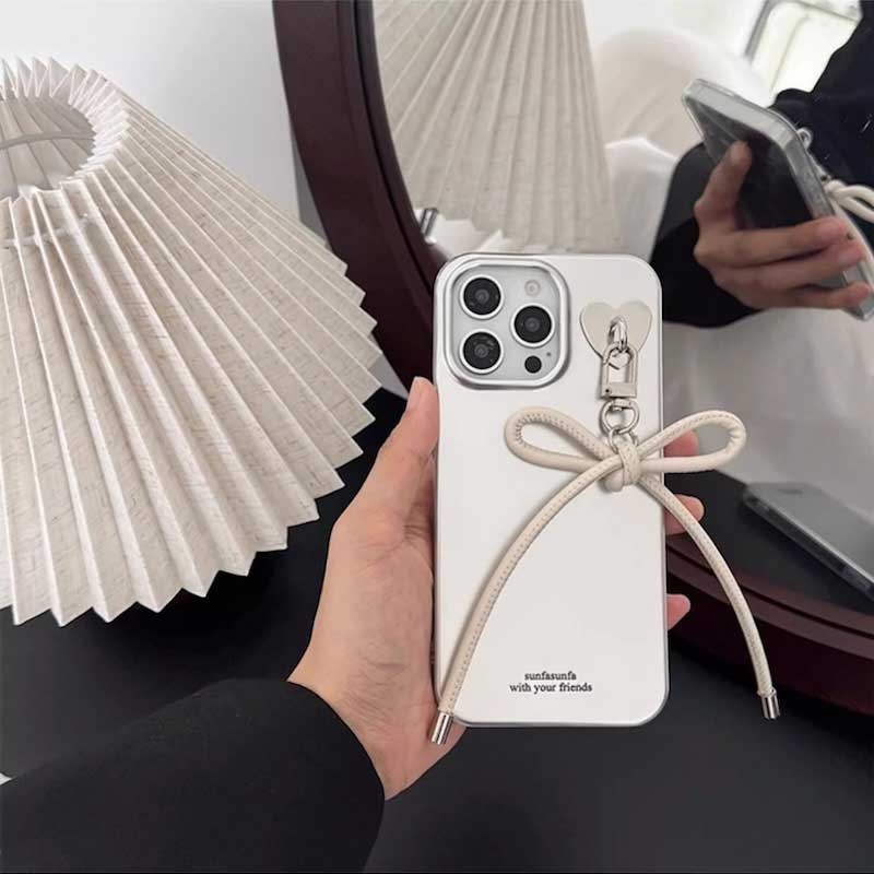 キーリングリボンiPhoneケース