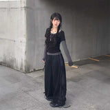 サイドリボンドットスウェットパンツ