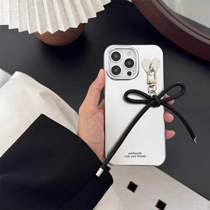 キーリングリボンiPhoneケース