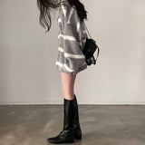 グレールーズボーダーニット