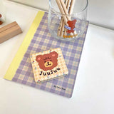 ギンガムベアミラー