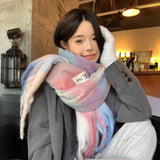 パステルマカロンボリュームマフラー